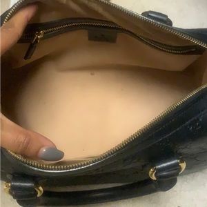 Gucci Black Boston Bag